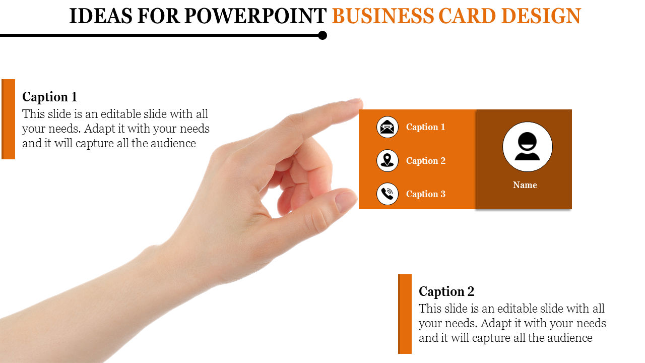 powerpoint presentation card template